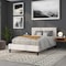 Flash Furniture Full Upholstered, Headboard, White Vinyl HG-HB1705-F-W-GG - alternate 4